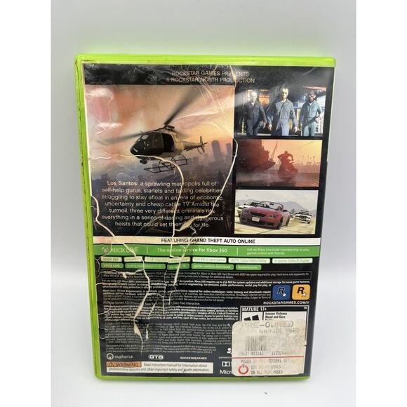 Grand Theft Auto V Five Xbox 360 Video Game Tested - Picture 2 of 6